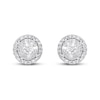 Thumbnail Image 2 of Previously Owned Neil Lane Designs Diamond Stud Earrings 1/2 ct tw 14K White Gold