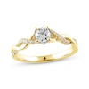 Thumbnail Image 0 of Previously Owned Diamond Engagement Ring 1/2 ct tw Round-cut 14K Yellow Gold
