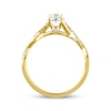 Thumbnail Image 2 of Previously Owned Diamond Engagement Ring 1/2 ct tw Round-cut 14K Yellow Gold