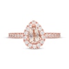 Thumbnail Image 2 of Previously Owned Neil Lane Morganite Engagement Ring 5/8 ct tw Pear & Round-cut 14K Rose Gold
