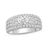 Thumbnail Image 1 of Previously Owned Diamond Engagement Ring 1-1/8 ct tw Round-cut 14K White Gold