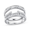 Thumbnail Image 0 of Previously Owned Diamond Enhancer Ring 5/8 ct tw Round-cut 14K White Gold