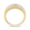 Thumbnail Image 2 of Previously Owned Men's Diamond Band 1 ct tw Round-cut 10K Two-Tone Gold