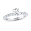 Thumbnail Image 1 of Previously Owned THE LEO Diamond Engagement Ring 1-3/8 ct tw Round-cut 14K White Gold