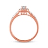Thumbnail Image 1 of Previously Owned Diamond Engagement Ring 3/8 ct tw Round-cut 10K Rose Gold Size 4