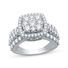 Previously Owned Diamond Engagement Ring 2 ct tw Round-Cut 10K White ...