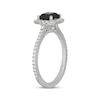 Thumbnail Image 5 of Neil Lane Cushion-Cut Black Diamond & White Diamond Engagement Ring 2 ct tw 14K White Gold