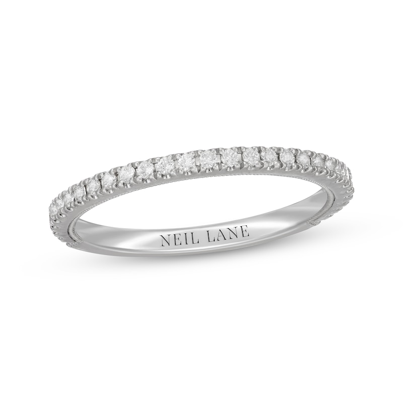 Main Image 8 of Neil Lane Diamond Wedding Band 1/4 ct tw 14K White Gold