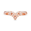 Thumbnail Image 4 of Previously Owned Diamond Anniversary Band 1/4 ct tw Round-cut 10K Rose Gold