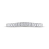 Thumbnail Image 3 of Previously Owned Adrianna Papell Diamond Wedding Band 1/5 ct tw Round-cut 14K White Gold