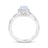 Thumbnail Image 3 of Previously Owned THE LEO First Light Diamond Engagement Ring 7/8 ct tw Round-cut 14K White Gold