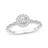 Thumbnail Image 1 of Previously Owned Diamond Engagement Ring 3/8 ct tw Round-cut 10K White Gold