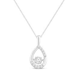 Previously Owned Unstoppable Love Diamond Necklace 1/4 ct tw 10K White Gold 19&quot;