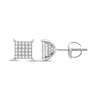 Thumbnail Image 1 of Previously Owned Men's Diamond Stud Earrings 1/4 ct tw Round-cut 10K White Gold