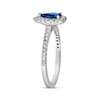 Thumbnail Image 2 of Previously Owned Le Vian Sapphire Ring 3/8 ct tw Diamonds 14K Vanilla Gold