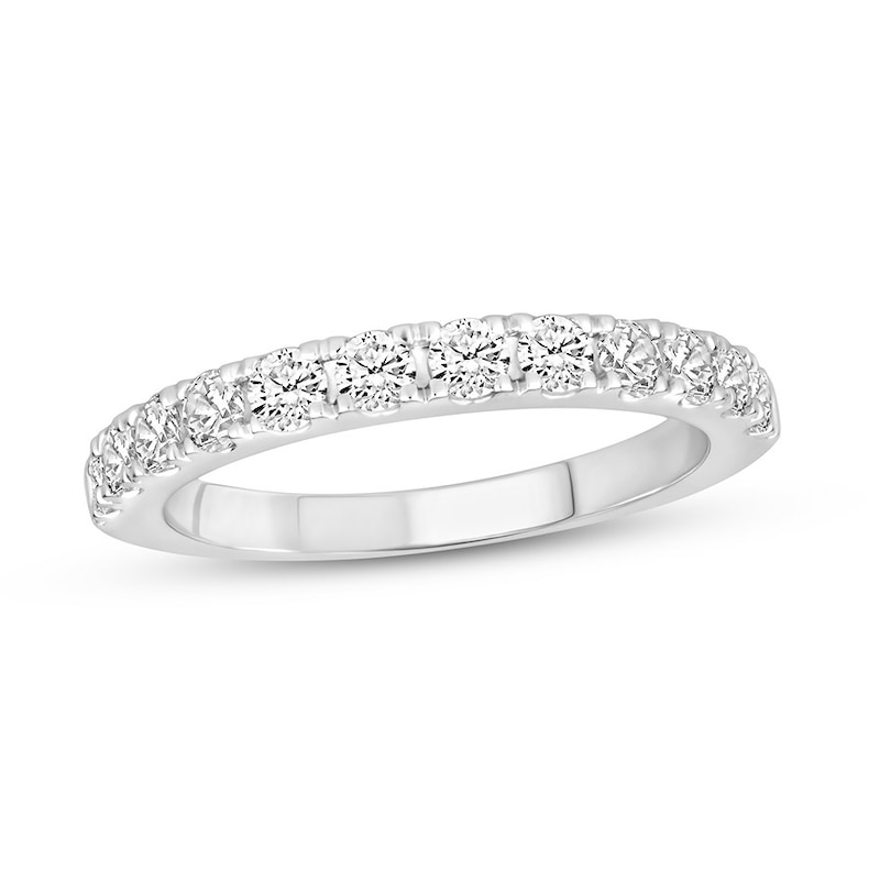 Main Image 1 of Previously Owned Diamond Anniversary Band 3/4 ct tw Round-Cut 14K White Gold