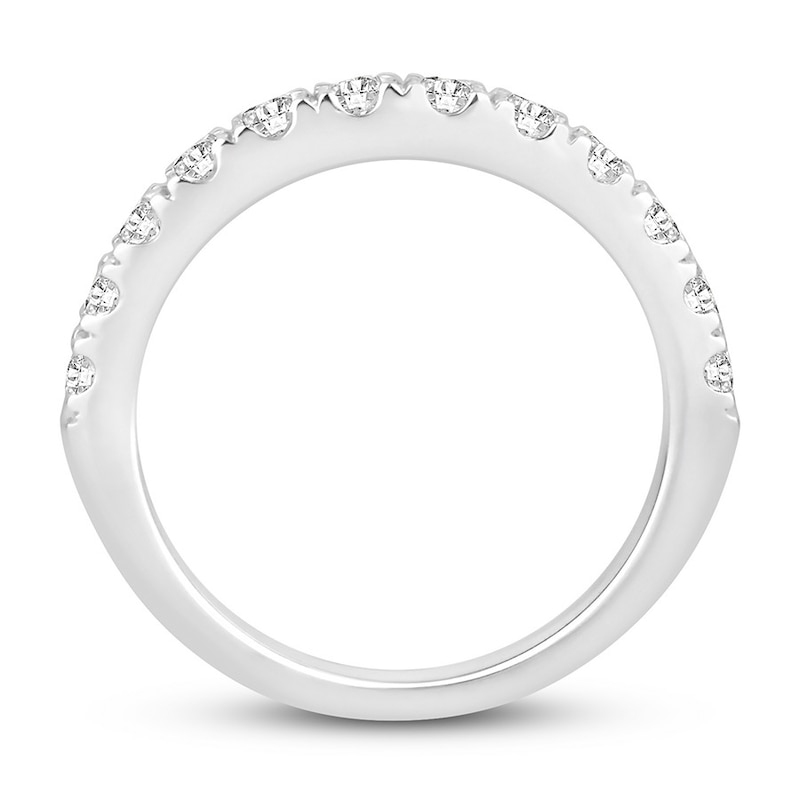 Main Image 2 of Previously Owned Diamond Anniversary Band 3/4 ct tw Round-Cut 14K White Gold