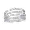 Thumbnail Image 1 of Previously Owned Neil Lane Diamond Ring 1 ct tw Round & Baguette-cut 14K White Gold