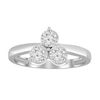 Thumbnail Image 0 of Previously Owned Three-Stone Diamond Ring 1/4 ct tw Round-cut Sterling Silver