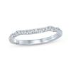 Thumbnail Image 0 of Previously Owned Monique Lhuillier Bliss Diamond Wedding Band 1/5 ct tw Round-cut 18K White Gold