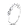 Thumbnail Image 1 of Previously Owned Adrianna Papell Diamond Anniversary Band 1/3 ct tw Round & Marquise-cut 14K White Gold