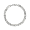 Thumbnail Image 3 of Previously Owned Men's Cuban Link Necklace and Bracelet Sterling Silver