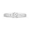 Thumbnail Image 2 of Previously Owned Diamond Engagement Ring 5/8 ct tw Round-cut 14K White Gold