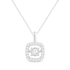 Thumbnail Image 0 of Previously Owned Unstoppable Love Necklace 1/4 ct tw 10K White Gold 19"