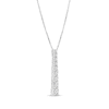 Thumbnail Image 1 of Previously Owned Diamond Necklace 3/4 ct tw Round-cut 14K White Gold