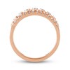 Thumbnail Image 3 of Previously Owned Diamond Anniversary Ring 1/2 ct tw Round-cut 10K Rose Gold