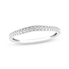 Thumbnail Image 0 of Previously Owned Diamond Wedding Band 1/10 ct tw Round-cut 10K White Gold