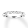 Thumbnail Image 1 of Previously Owned Diamond Anniversary Band 1/2 ct tw Round-cut 10K White Gold