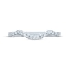 Thumbnail Image 3 of Previously Owned Monique Lhuillier Bliss Diamond Wedding Band 1/5 ct tw Round-cut 18K White Gold