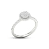 Thumbnail Image 1 of Previously Owned Diamond Promise Ring 1/4 ct tw Round-cut 10K White Gold