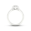 Thumbnail Image 3 of Previously Owned Diamond Promise Ring 1/4 ct tw Round-cut 10K White Gold