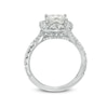 Thumbnail Image 2 of Previously Owned Neil Lane Diamond Engagement Ring 2-5/8 ct tw Princess/Round 14K White Gold