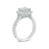 Thumbnail Image 4 of Previously Owned Neil Lane Diamond Engagement Ring 2-5/8 ct tw Princess/Round 14K White Gold