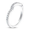 Thumbnail Image 1 of Previously Owned THE LEO Diamond Wedding Band 1/4 ct tw 14K White Gold