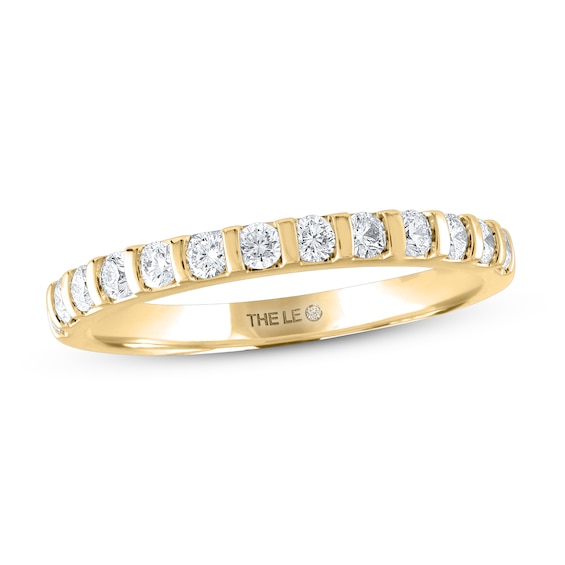 Previously Owned THE LEO Diamond Wedding Band 1/ ct tw Round-cut 14K Gold