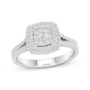 Thumbnail Image 1 of Previously Owned Diamond Engagement Ring 1/3 ct tw Round-cut 10K White Gold Size 8