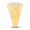 Thumbnail Image 2 of Previously Owned Men's Diamond Ring 1-1/2 ct tw Round-cut 10K Two-Tone Gold