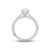 Thumbnail Image 4 of Previously Owned Monique Lhuillier Bliss Diamond Engagement Ring 1-1/3 ct tw Round-cut 18K White Gold