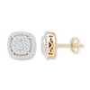 Thumbnail Image 1 of Previously Owned Diamond Stud Earrings 1/4 ct tw Round-cut 10K Yellow Gold