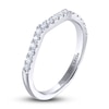 Thumbnail Image 1 of Previously Owned THE LEO Diamond Wedding Band 1/4 ct tw Round-cut 14K White Gold