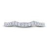 Thumbnail Image 2 of Previously Owned THE LEO Diamond Wedding Band 1/4 ct tw Round-cut 14K White Gold