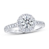 Thumbnail Image 0 of Previously Owned THE LEO Ideal Cut Diamond Engagement Ring 1-1/3 ct tw 14K White Gold