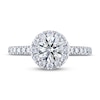 Thumbnail Image 2 of Previously Owned THE LEO Ideal Cut Diamond Engagement Ring 1-1/3 ct tw 14K White Gold