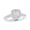 Thumbnail Image 1 of Previously Owned THE LEO Diamond Engagement Ring 1-1/6 ct tw Round-cut 14K White Gold