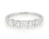 Thumbnail Image 0 of Previously Owned THE LEO Ideal Cut Diamond Anniversary Ring 1 ct tw 14K White Gold
