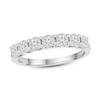 Thumbnail Image 1 of Previously Owned Diamond Anniversary Ring 1/2 ct tw Round-Cut 14K White Gold